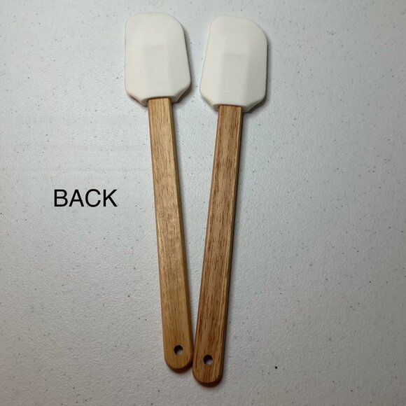 Set of 2 Easter Springtime Decorative Spatulas Batter scrapers Spring Decoration - Picture 2 of 9